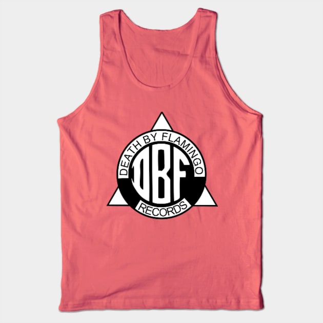 Triangle Logo Tank Top by Death By Flamingo Records